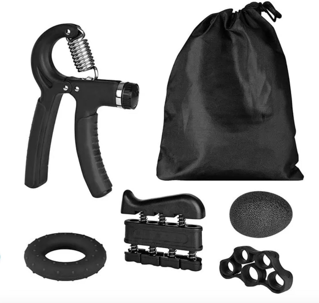 5-Piece Hand Grip Strength Enhancer Set
