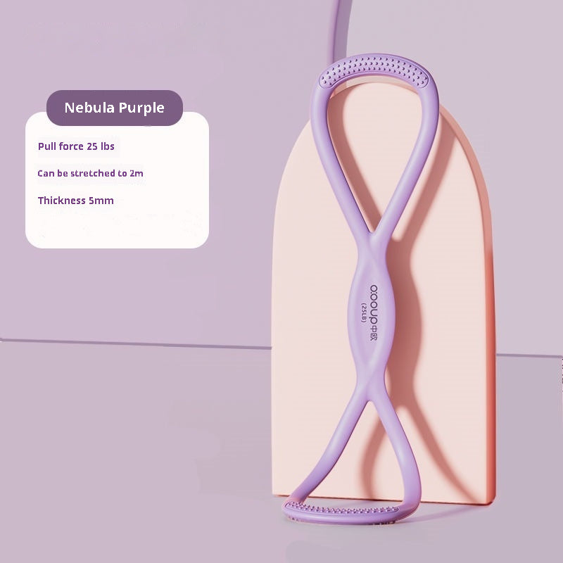 8 Words Chest Expander Fitness Elastic Rope