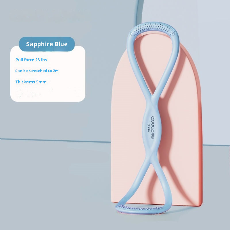 8 Words Chest Expander Fitness Elastic Rope