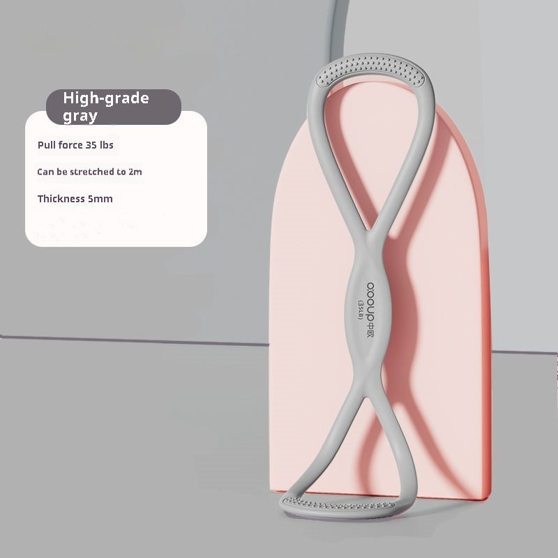 8 Words Chest Expander Fitness Elastic Rope