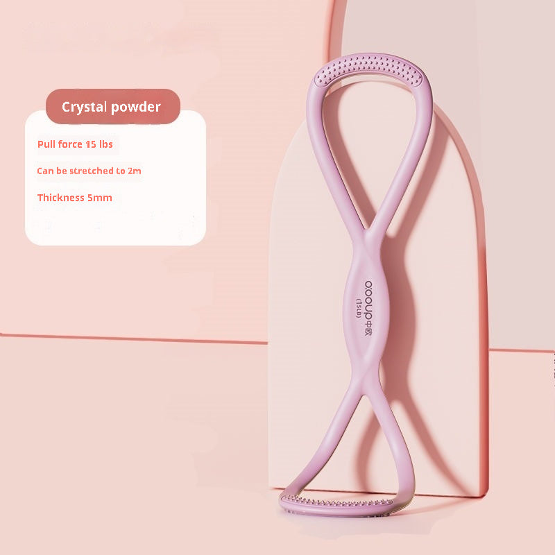 8 Words Chest Expander Fitness Elastic Rope