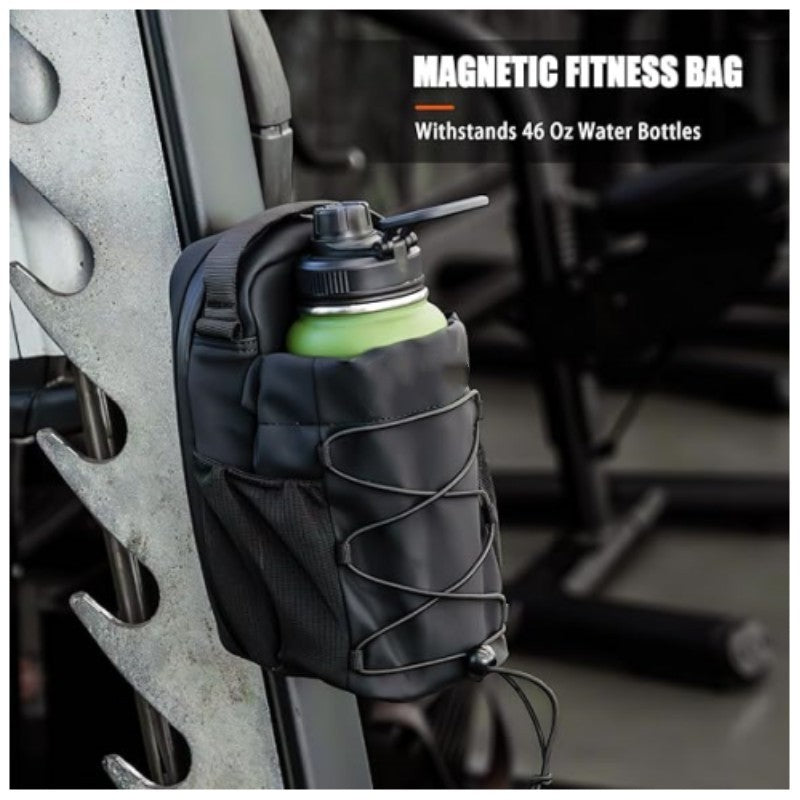 Magnetic Gym Bag – Secure Storage for Bottle, Phone & Essentials
